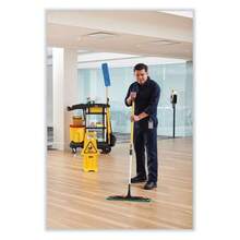 Adaptable Flat Mop Kit - Blue Head/Yellow Handle New - 1 - View 9