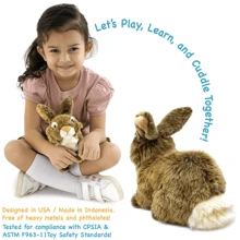 Brigid The Brown Rabbit - 10 Inch Stuffed Animal Plush