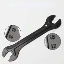 1PC Bike Hub Cone Spanner Portable Head Open End Axle Wrench Bicycle Repair Tool Accessories 13/14/15/16mm - Black - View 8