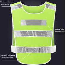 Customized Reflective Clothing Covers. Suitable For People Weighing From 50 To 100KG, Providing New Protection For Travel! With A Large - Area Reflective Strip Design, It Can Effectively Reflect Light In Low - Light Or Nighttime Environments, Significantly Enhancing The Wearer's Visibility And Ensuring Travel. - Multicolor - View 1