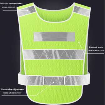 Customized Reflective Clothing Covers. Suitable For People Weighing From 50 To 100KG, Providing New Protection For Travel! With A Large - Area Reflective Strip Design, It Can Effectively Reflect Light In Low - Light Or Nighttime Environments, Significantly Enhancing The Wearer's Visibility And Ensuring Travel.