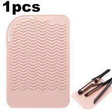 1pc Heat Resistant Mat Heat With 1pair Resistant Glove Used For Curling Iron, Hair Straightener, Flat Irons, Silicone Mat Multi Colors,Hair Tools,Hair Products And Accessories For Barber Salon Beauty Travel Essentials,Back To School,Travel Holiday Essentials,Hair Accessories For Women,Slick Back Brush,Barber Accessories,Hair Dryer,Hair,Barber,Hair Tools,Hair Products,Hair Accessories,Edge Brush,Barber Accessories,Travel,Hair Dryer,Hair Stuff,Hair Spray,Hair Accessories,Curly Hair Products,Hairdressing Equipment,Accessories,Hair Cutting Scissors,Christmas,Barbershop,Barber Accessories, Hair Accessories, Hairdressing - Multicolor - View 12