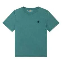 Timberland Men Casual Sports Activewear Fitness Training Cycling Round Neck T-Shirt, Style A2PW3CL6
