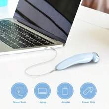 电动充电式女用无痛脱毛器剃毛器比基尼修剪器脱毛器 - 彩色 - 查看 4