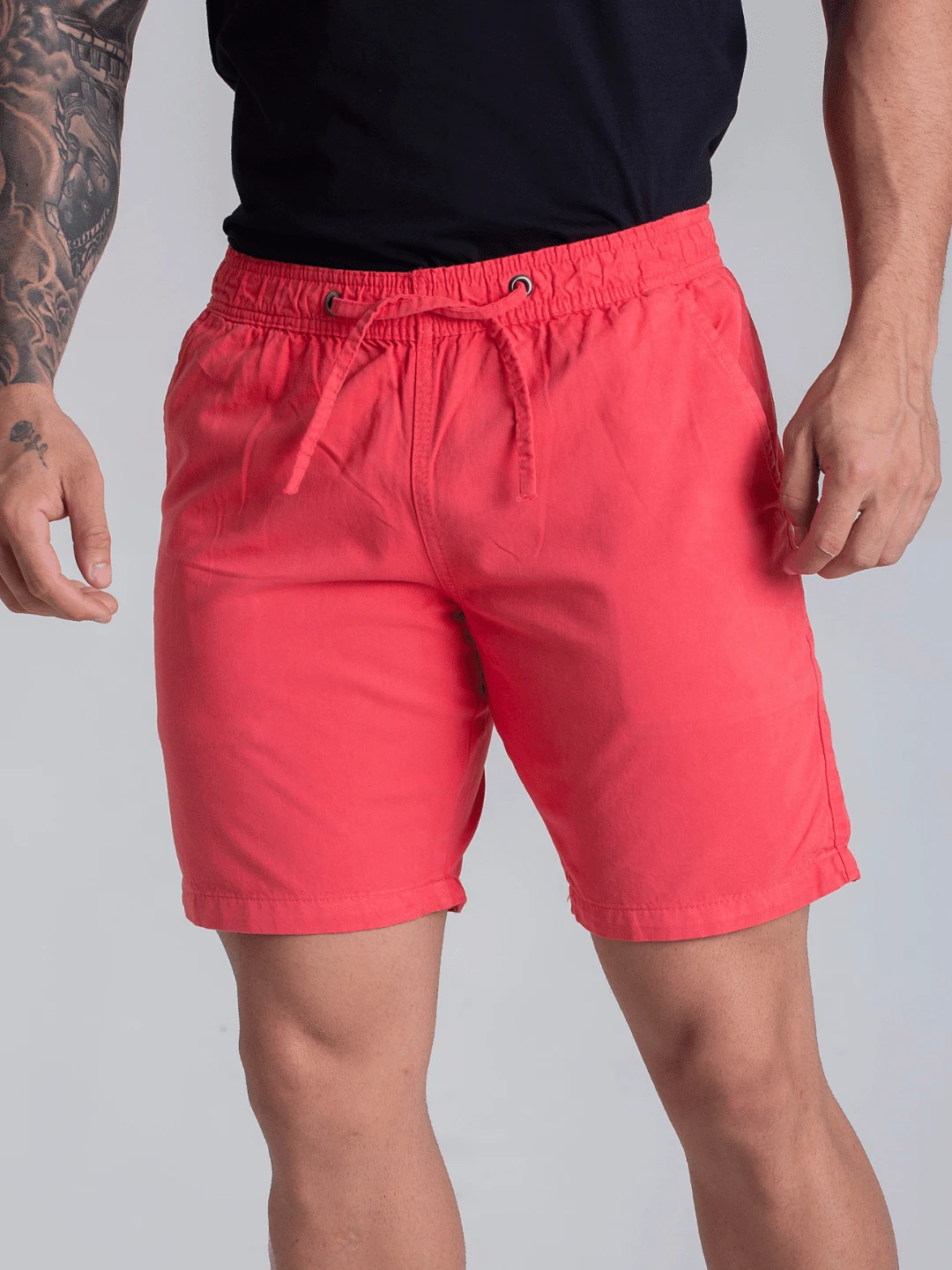 Kit 2 Men's Shorts Twill Mauricinho Bermuda Premium Brim La.Bless - Xem 1