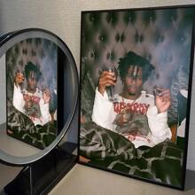 1pc Rap Pop Plakaty Płótno Malowanie Ścienne Sztuka Dom Salon Sypialnia Bar Kawiarnia Dekoracja Bez Ramy