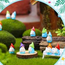3/6 Pcs Mini Resin Doll Outdoor Courtyard Lawn Indoor Flower Pot Fairy Decoration, Spring Decoration Room Decoration, Seasonal Decoration For Celebrations, Suitable For Fairy Garden Decoration, Micro Landscape Ornament, Home Decoration, Garden Decoration, And Car Decoration