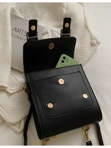 New Large Capacity Casual Mini Fashion Retro Flip-Top Backpack Multi-Purpose Handbag Shoulder Bag For Women Christmas Gift