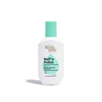 Bondi Sands Buff' N Polish Gentle Chemical Exfoliant 30ml – Facial Exfoliant, Refining, For Sensitive Skin, AHA, Suitable For Nightly Skincare Routine