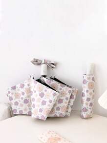 1pc Folding Automatic Inverted Umbrella, UV Protection Windproof Sunshade Umbrella For Women, High-End, Rainy And Sunny Use Summer Cooling,Beach,Travel