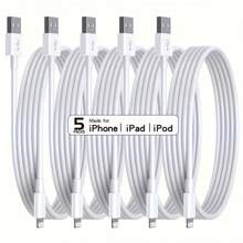 1/3/5 Packs 20W USB To Lightning 3.3Ft/100cm Fast Charging Data Cables Compatible With IPhone 14/13/12/11 Pro Max Plus/8/7 Plus Charging Accessories