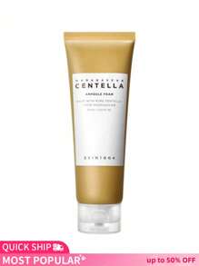 SKIN1004 Madagascar Centella Ampoule Foam 4.22 Fl.Oz, 125ml, Low PH Foam Cleanser, Natural Soda Powder Coconut Surfactant And EWG Green Grade