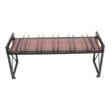 Eatssode Portabottiglie da parete con portabicchieri, portabottiglie in legno, portabottiglie da parete industriale per sala da pranzo, bar, cucina