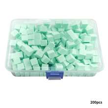 Agarrador de esponja de uña de metal,  mini esponjas de uña reemplazables en bloques para nail art degradado, herramientas de nail art para suministros y accesorios de uñas - Multicolor - Ver 23