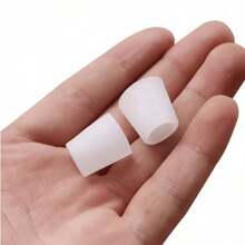 QKC Transparent Toe Protectors, Suitable For Women Wearing High Heels And People With Injury-Prone Feet, Silicone Toe Caps To Protect Toes