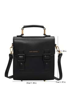 New Large Capacity Casual Mini Fashion Retro Flip-Top Backpack Multi-Purpose Handbag Shoulder Bag For Women Christmas Gift