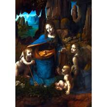 1pc Pop Famous Leonardo Da Vinci Artwork Mona Lisa Salvator Mundi Posters Wall Arts Living Room Home Decor No Frame Gifts Birthday Graduation - Multicolor - View 31