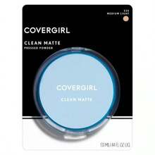 COVERGIRL Polvos Compactos Mate Limpios Control de Aceite - 0.35oz - 535 Medio Ligero - Ver 4
