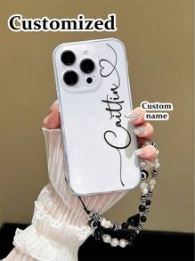 Pintura personalizada con letra y flor en cadena, impresión de funda de teléfono antideslizante simple, compatible con I Max16/16 Pro Max/XR/7/8, 15 ProMax/12 Pro/13 ProMAX/14 Pro, 13, 14, 11, 12P, 14, P11 Soft Shell, P12 Anti-caída, XS.XRIP.78GES2, compatible para A134G, A22,A21S, a514, a52G y a35, rojo, ultra, 11G con 10mi, T23, Redmi RedMi, Note, 114, S23 Lite, Ultra, Funda de color rojo