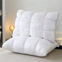 2 piezas de flores retorcidas estéreo con tubería son lujosas y cómodas, suaves y cómodas, adecuadas para dormitorios, almohadas multifuncionales, con función decorativa y pueden usarse como regalos.