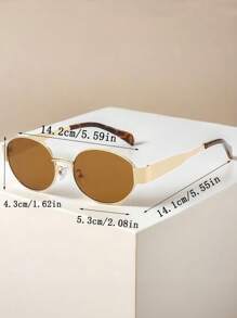 2 pares de gafas de moda con montura redonda de metal para adolescentes, accesorios para vacaciones de verano en la playa