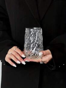 1 件玻璃杯套装，树纹玻璃杯，透明咖啡杯，大容量旋风玻璃杯，适用于家庭、办公室、烧烤、餐厅、酒吧、舞会、情人节、婚礼、生日、派对用品，非常适合男朋友、女朋友、家人、老师等。 - 彩色 - 查看 4