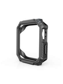 1pc Fashion Multi-Color TPU Protective Case Suitable For Apple Watch Full Series, Hollow And Minimalist Design, 40mm/41mm/42mm/44mm/45mm/46mm/49mm