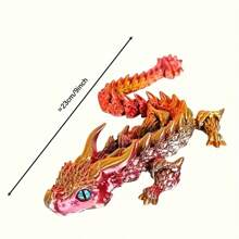 1 pieza Estatua encantadora de dinosaurio de doble cuerno impresa en 3D con ojos aleatorios - Ideal para recuerdos de fiestas temáticas, regalos de cumpleaños, obsequios para fiestas, usar como decoración de automóvil, decoración del hogar y automóvil, sala de estar, entrada y exhibición de mesa