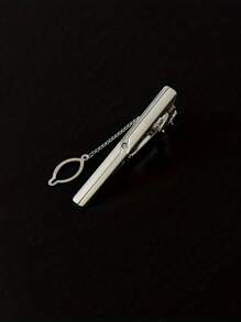 1 件/7 件男士礼服领带夹带链，婚礼商务西装时尚金属领带夹，送给丈夫男朋友的礼物 - 領帶夾 - 查看 21