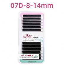 FADVAN Fadvan Easy Fanning Eyelash 0.05/0.07/0.10 C/D 9-17mm 15-20mm Mix Extensions Blooming Eyelashes Flare Eyelashes Russian Volume Auto Fan Eyelashes Natural Cilia Silk Lashes ,Natural, Lash Tech Supplies