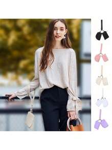 1 Pc Pocket Wallet Storage Bag Wrist Bag Portable Lulu Card Bag Mini Change Storage Bag Easy To Carry With You Wallet Purse Wallet Mini Wallet Wallet Coin Wallet Wristlet - Multicolor - View 1