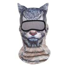1pc Animal Party Street Cute Polyester (Polyethylene Terephthalate) Balaclava Face Mask, Personalized Design For Summer Cycling, Sun Protection, Outdoor Sports, Party Dress Up, Spring/Summer/Autumn - A - View 10