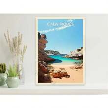 1pc Nordic Retro Porto & Paris City Travel Posters - Canvas Art Prints For Living Room Wall Decor & Tourism Gifts No Frame