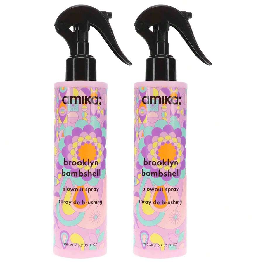 Amika Brooklyn Bombshell Blowout Spray 6.7 Oz 2 Pack