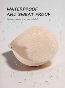 Adhesive Bra Liner, Invisible Push-Up Enhancer Pads, Seamless Silicone Adhesive Bra For Small Breasts