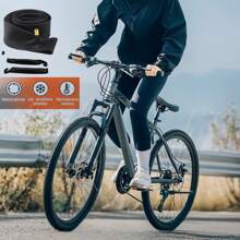 2pcs Versatile Bicycle Thick Butyl Inner Tubes, 16"/18"/20"X1.75/1.95/2.125 - Premium Bike Tube With Tire Levers, Schrader Valve, Suitable For Youth Bikes, Mountain Bikes, Cycling Accessories/Equipment, Gift For Family/Boyfriend/Girlfriend/Husband/Wife - Black - View 2
