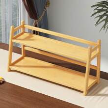 Mini Compact Bookcase, Kitchen Tea & Coffee Cup Pot Storage Display Rack