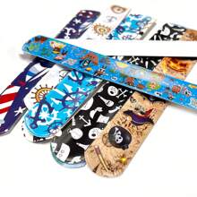 36 Peças Pulseiras de Estalo para Festa de Piratas, Pulseiras de Estalo para Suprimentos de Festa de Aniversário, Prêmios, Troca de Presentes, Natal, Páscoa, Halloween, Presentes de Feriado