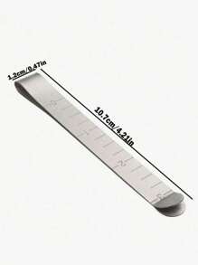 10pcs 3inch Sewing Clips, Single Binding Clips, Diy Marking Tools, Metal Hemming Clips For Fabric - Silver - View 7