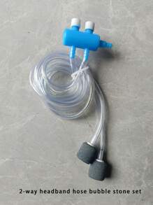 Aquarium Accessories, Airpump Splitter, Air Flow Adjustable Valve, (Splitter Head/Splitter Head + Tubing + Air Stone Set Available)