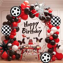 143pcs Cars Race Party