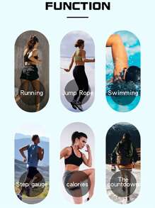 SANDA. SANDA Men Smart Electronic Watches Pedometer Calories 50M Waterproof Fitness Timer Alarm Clock Date LED Digital Watch Military Outdoor Sports Swimming Multifunction Wristwatch