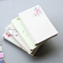 20 Pcs Vintage Floral Blank DIY Cards - Elegant Thank You & Greeting Postcards With Cherry Blossom, Peach And Plum Patterns, Suitable For Wedding, Invitation, Mother's Day, Greeting Cards,Back To School,School Supplies - one-size - View 4