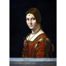 1pc Pop Famous Leonardo Da Vinci Artwork Mona Lisa Salvator Mundi Posters Wall Arts Living Room Home Decor No Frame Gifts Birthday Graduation - Multicolor - View 12