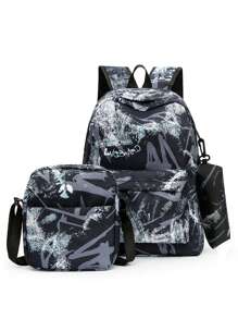 Junior High School Boy Schoolbag Highly Attractive Level Handsome High School Student Backpack College Student - Multicolor - View 11