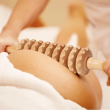 Rullo massaggiante in legno, strumento di massaggio terapeutico in legno, rullo per il corpo, rullo per la rimozione della cellulite, rullo per i tessuti profondi e i muscoli, massaggiatore in legno per il drenaggio linfatico, terapia muscolare, sollievo dal dolore muscolare, adatto per la scuola, ritorno a scuola, viaggi, essenziale per i viaggi, essenziale per la casa, spa, strumento per il massaggio, massaggio, massaggiatore, spa - Multicolore - Visualizzare 7
