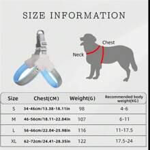 Hondentuig Verstelbaar Huisdiertuig Vest Voor Kleine Grote Honden Katten Reflecterende Mesh Honden Borstband Franse Bulldog Wandeltraining