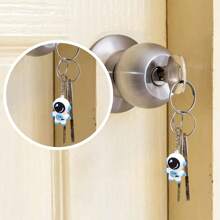 20pcs 男女派对聚会礼物纪念品，硅胶材质，可爱卡通创意宇航员钥匙扣，适合朋友礼物，派对礼物，手机车钥匙装饰，包包挂件，生日宴会婚礼纪念品，情侣礼物 - 彩色 - 查看 5