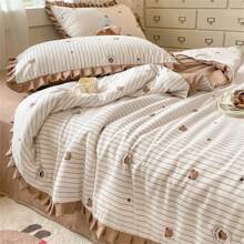 1 Peça Edredom de Ar-Condicionado de Cor Sólida, Artigos para o Lar, Edredom de Verão Leve e Respirável, Roupa de Cama Diária para o Verão