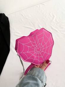 1PC Mini Love Shoulder Bag, Crossbody Unique Design, Cute Casual Style, Multiple Colors Available, Meet Basic Storage Needs, And Versatile, Can Be Matched With Any Good Quality, Strong, Suitable For Daily Travel, Shopping Travel To Show Personalized, A Gift Friends - Mini Heart Crossbody Bag - View 7